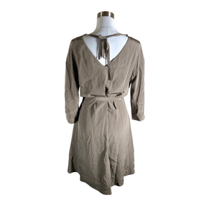 Unisex Ivo Nikkolo - Schiffon dress, size 40 - Brown (2)