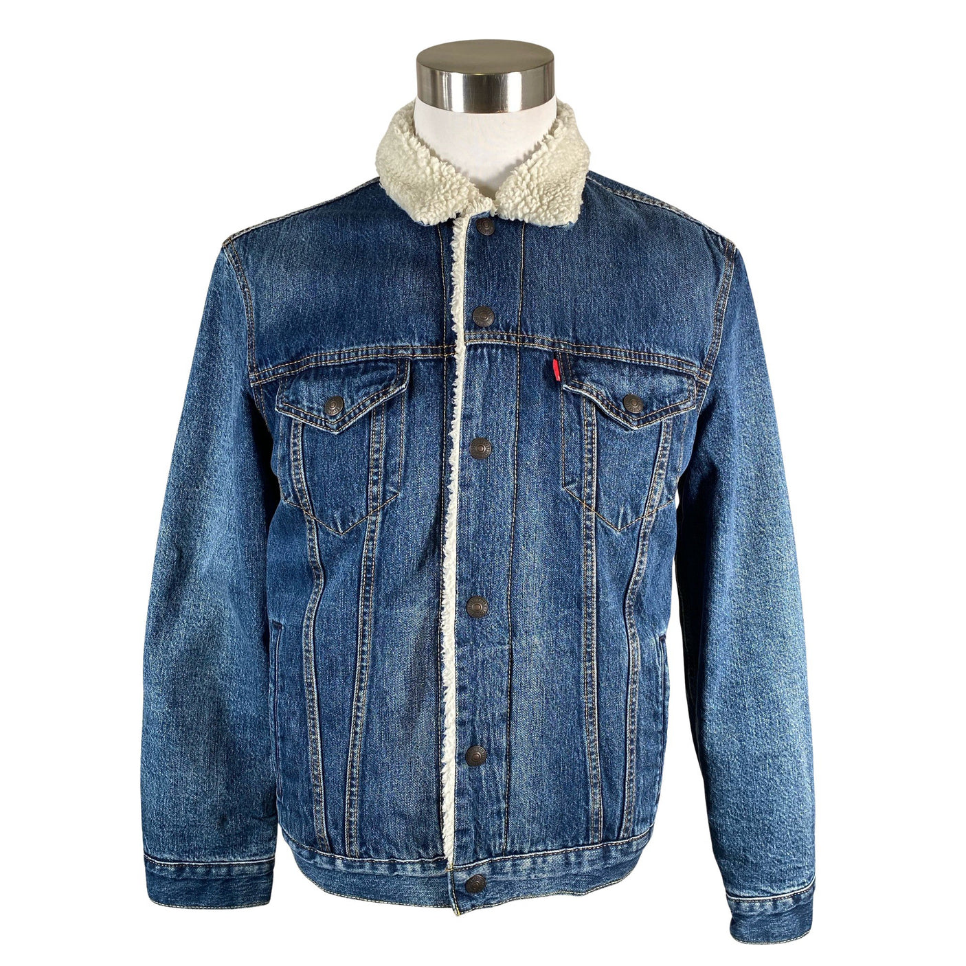 Unisex Levi's - Denim jacket, size 38 - Blue (1)