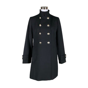 Unisex Tommy Hilfiger - Wool coat, size 38 - Black (1)