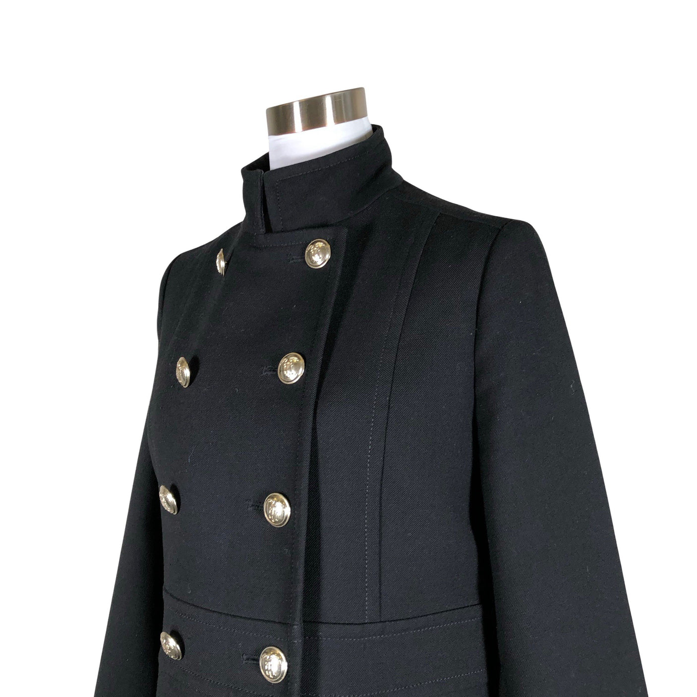 Unisex Tommy Hilfiger - Wool coat, size 38 - Black (3)