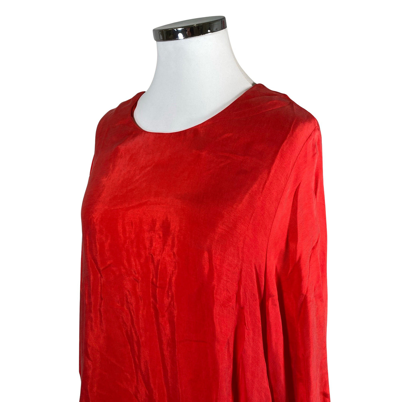 Unisex Aarikka - Schiffon dress, size 44 - Red (2)