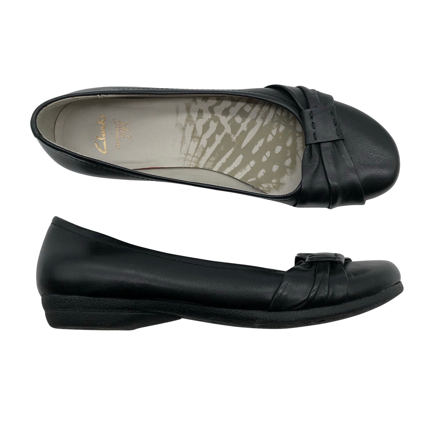 Unisex Clarks - Ballerinas, size 38 - Black (1)