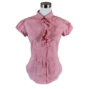 Unisex Your Face - Short-sleeved blouse, size 40 - Pink (1)