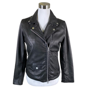 Unisex Human Scales - Leather jacket, size 38 - Black (1)