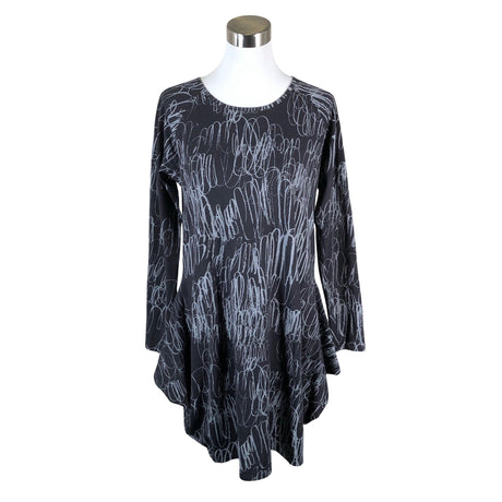 Unisex Papu - Tricot dress, size 40 - Gray ()