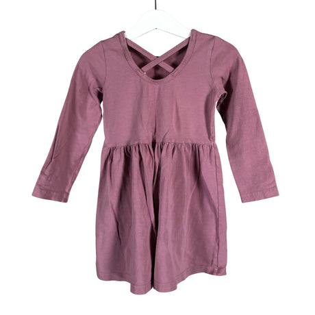 Unisex Kaiko - Tricot dress, size 98 - 104 - Light pink (2)