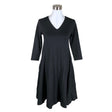 Unisex NOSH - Tricot dress, size 34 - Black ()