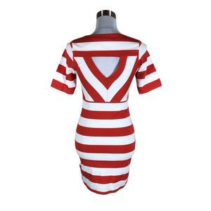 Unisex NOSH - Tricot dress, size 34 - Orange (2)