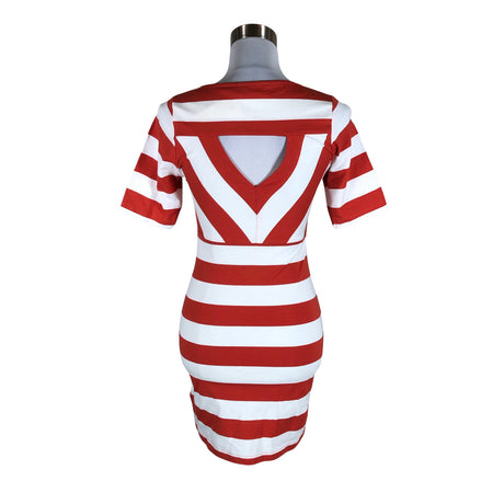 Unisex NOSH - Tricot dress, size 34 - Orange (2)