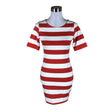 Unisex NOSH - Tricot dress, size 34 - Orange ()