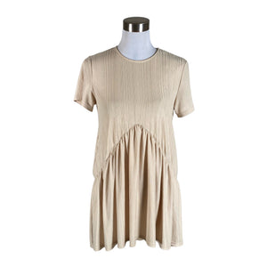 Unisex Blue Vanilla - Tricot tunic, size 36 - Beige (1)