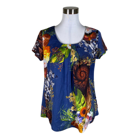 Unisex Andiata - Short-sleeved blouse, size 38 - Blue ()