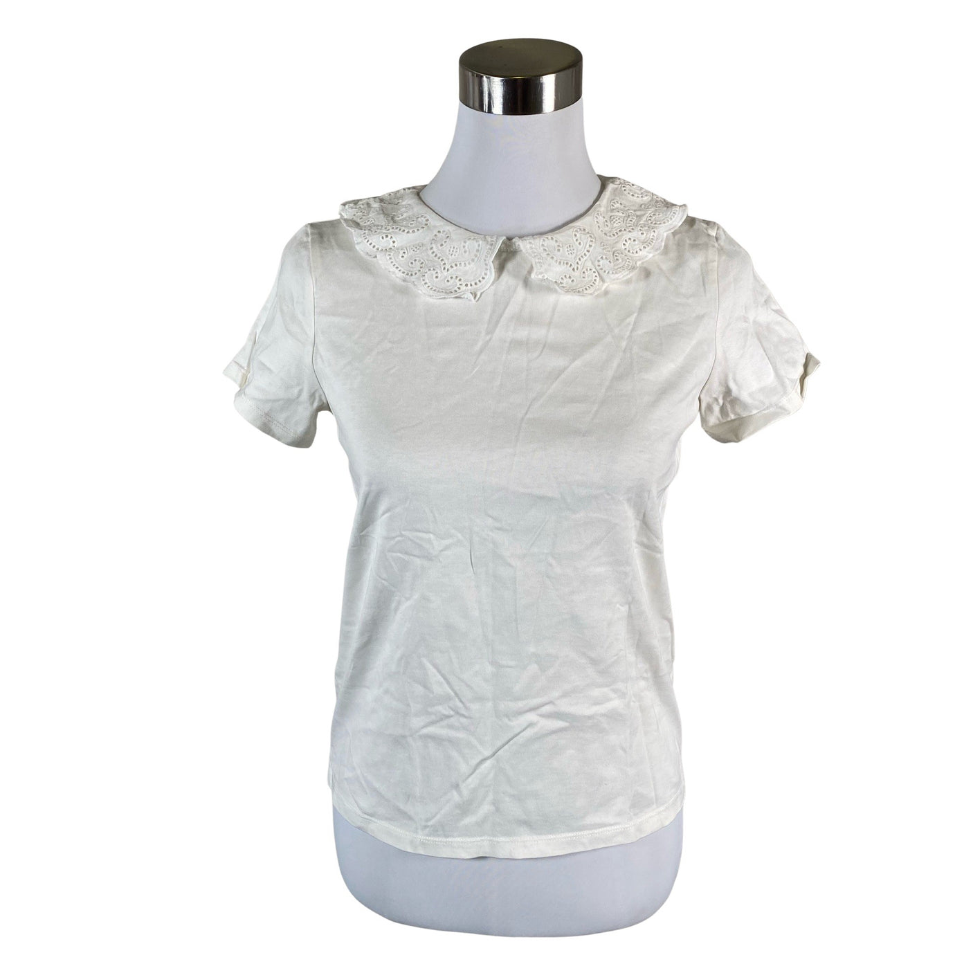 Unisex Holly & Whyte by Lindex - T-shirt, size 34 - Natural white (1)