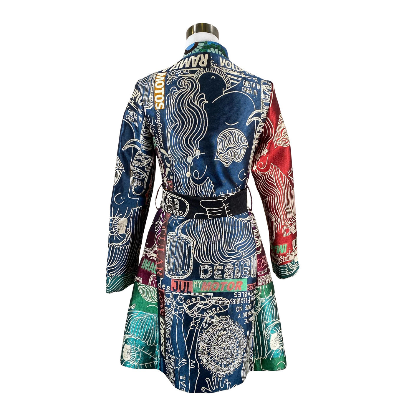 Unisex Desigual - Trench coat, size 36 - Violet (2)