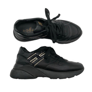 Unisex Hogan - Casual sneakers, size 35 - Black (1)