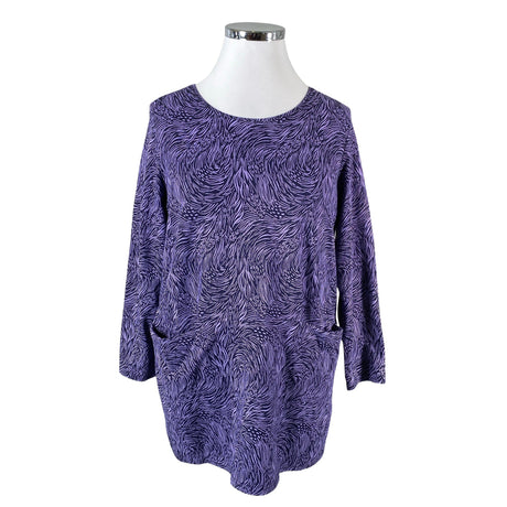 Unisex Nanso - Tricot tunic, size 42 - Violet ()