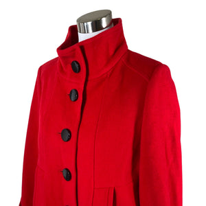 Unisex Fuchs Schmitt - Wool coat, size 40 - Red (2)