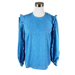 Unisex Selected - Blouse, size 38 - Light blue (1)