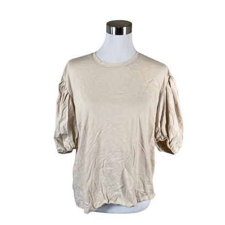 Unisex Selected - T-shirt, size 38 - Beige ()
