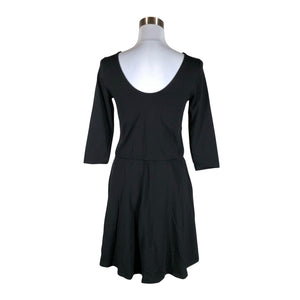 Unisex NOSH - Tricot dress, size 34 - Black (2)