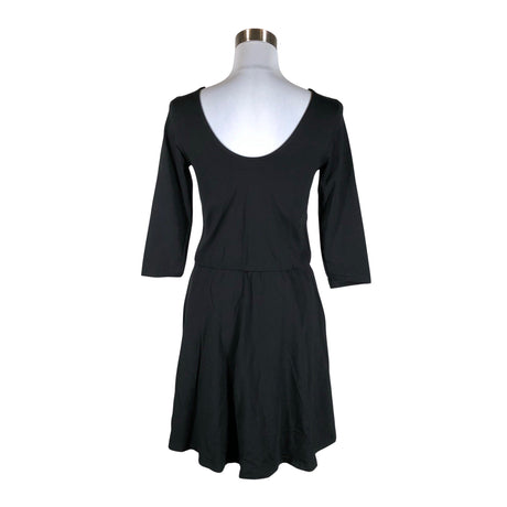 Unisex NOSH - Tricot dress, size 34 - Black (2)