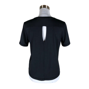 Unisex NOSH - Sports shirt, short sleeve, size 36 - Black (2)
