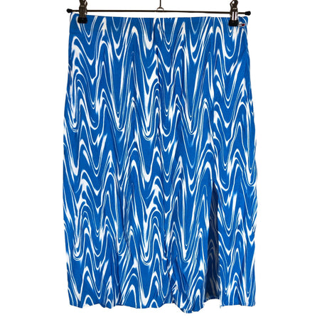 Unisex Tommy Jeans (Tommy Hilfiger) - Fabric skirt, size 38 - Light blue ()