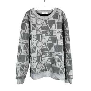 Unisex Calvin Klein Jeans - Sweatshirt, size 146 - 152 - Gray (1)