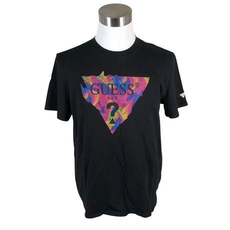 Unisex Guess - T-shirt, size L - Black ()
