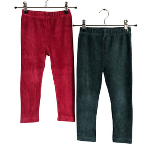 Unisex Ma-ia Family - Leggings, size 98 - 104 - Red (1)