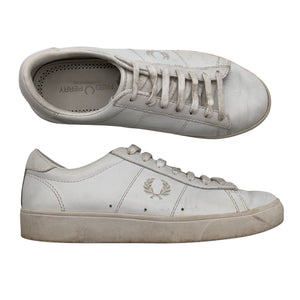 Unisex Fred Perry - Casual sneakers, size 37 - White (1)