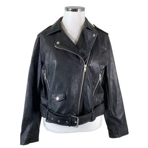 Unisex Carin Wester - Leather jacket, size 44 - Black (1)