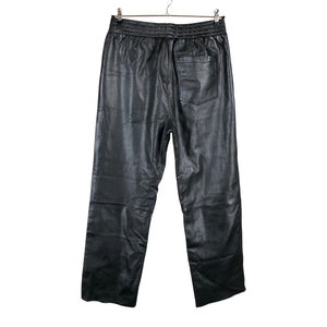 Unisex Marimekko - Leather pants, size 42 - Black (2)