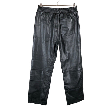 Unisex Marimekko - Leather pants, size 42 - Black (2)