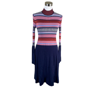 Unisex Max&Co - Knit dress, size 34 - Blue (1)