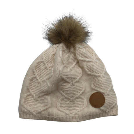 Unisex Reima - Winter beanie, size 52 - 54 cm - Natural white ()