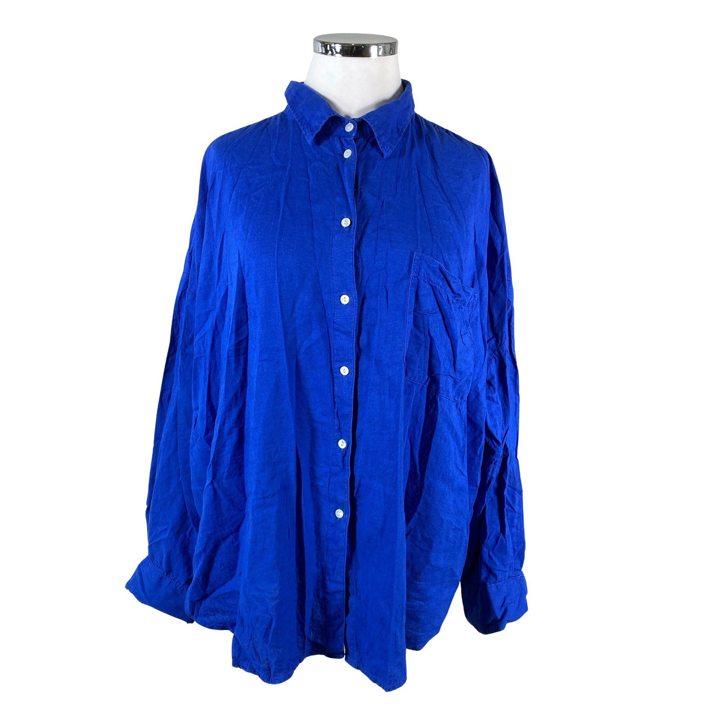 Unisex Lindex - Blouse, size 52 - Blue (1)