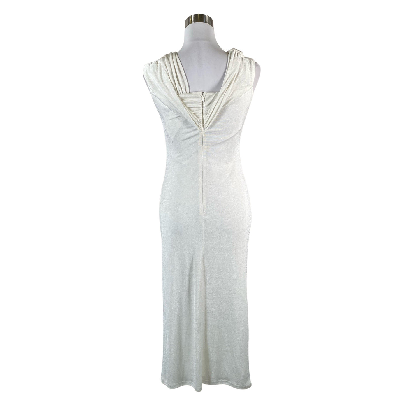 Unisex Misha - Schiffon dress, size 40 - White (2)