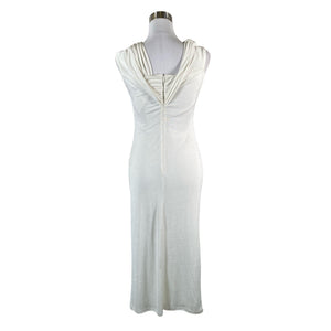 Unisex Misha - Schiffon dress, size 40 - White (2)