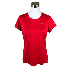 Unisex Nike - Sports shirt, short sleeve, size 40 - Red (1)