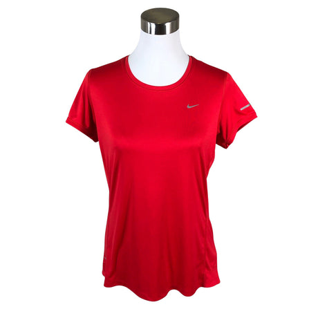 Unisex Nike - Sports shirt, short sleeve, size 40 - Red ()