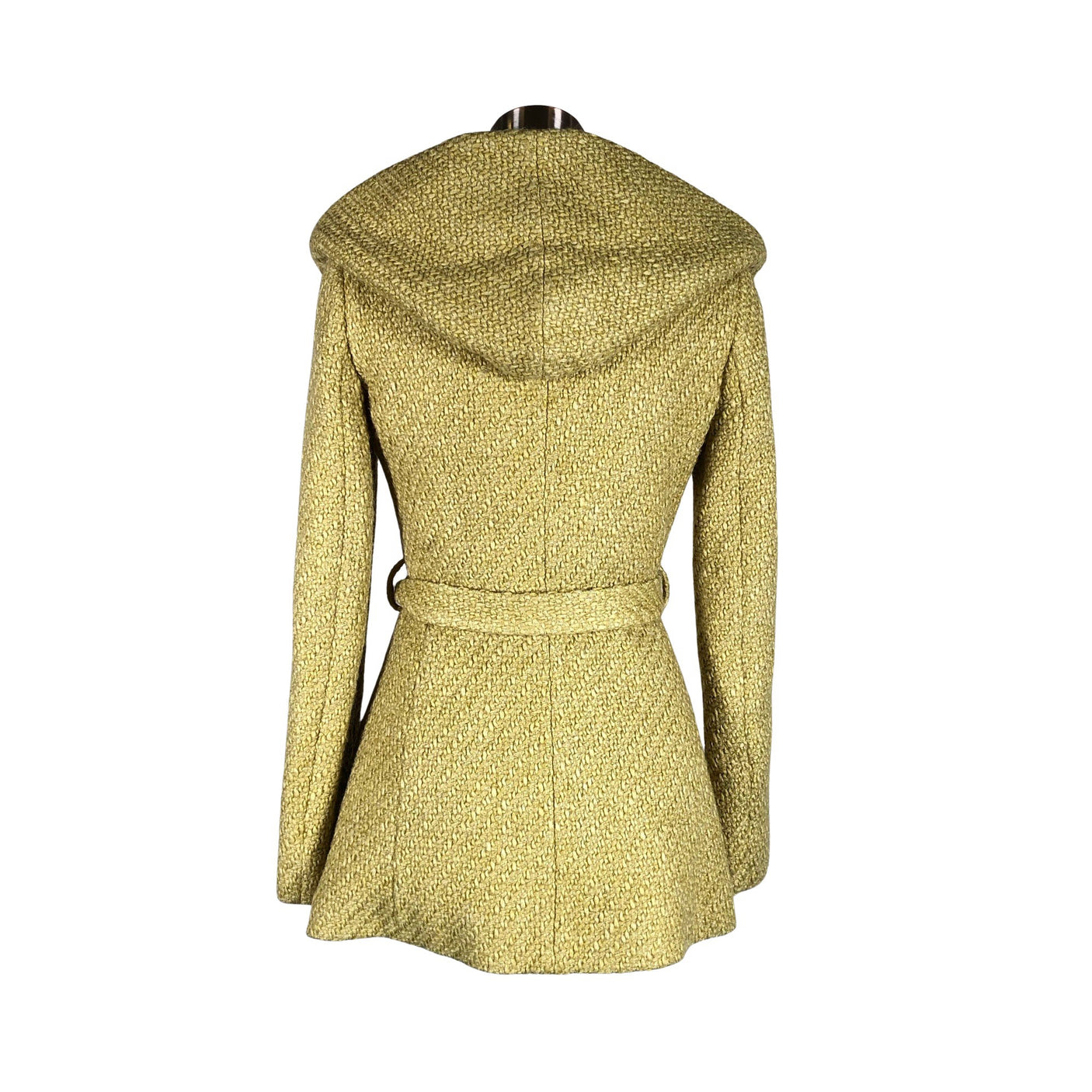 Unisex Acciaio - Wool coat, size 38 - Yellow (2)