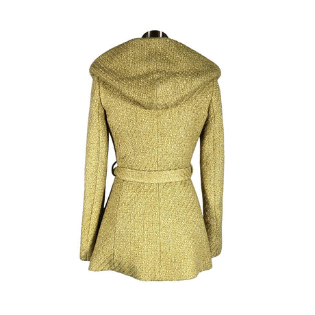 Unisex Acciaio - Wool coat, size 38 - Yellow (2)