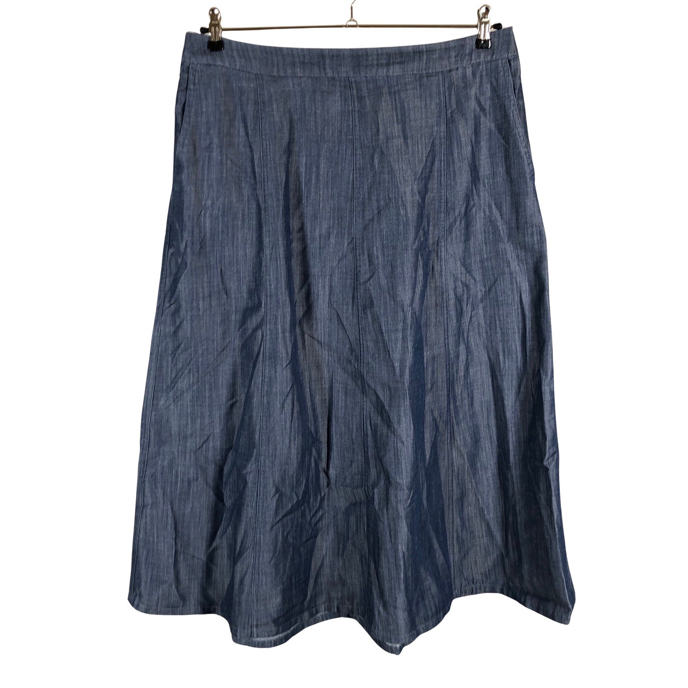 Unisex Soyaconcept - Fabric skirt, size 44 - Blue (1)