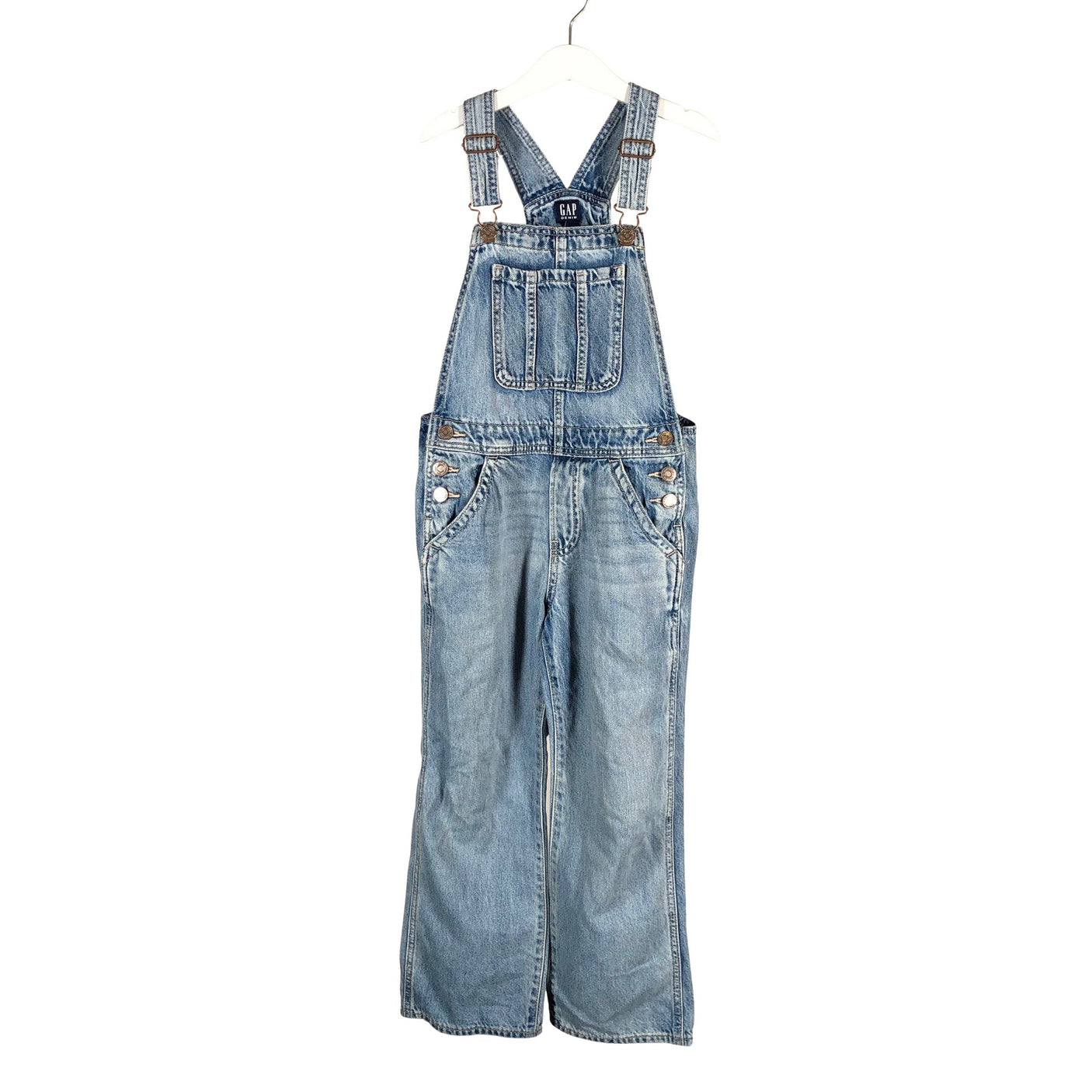 Unisex Gap - Overalls, size 128 - 134 - Light blue (1)