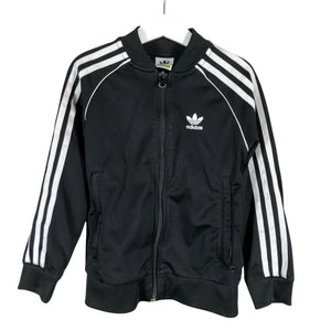 Unisex Adidas - Track jacket, size 116 - 122 - Black (1)
