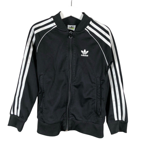 Unisex Adidas - Track jacket, size 116 - 122 - Black ()
