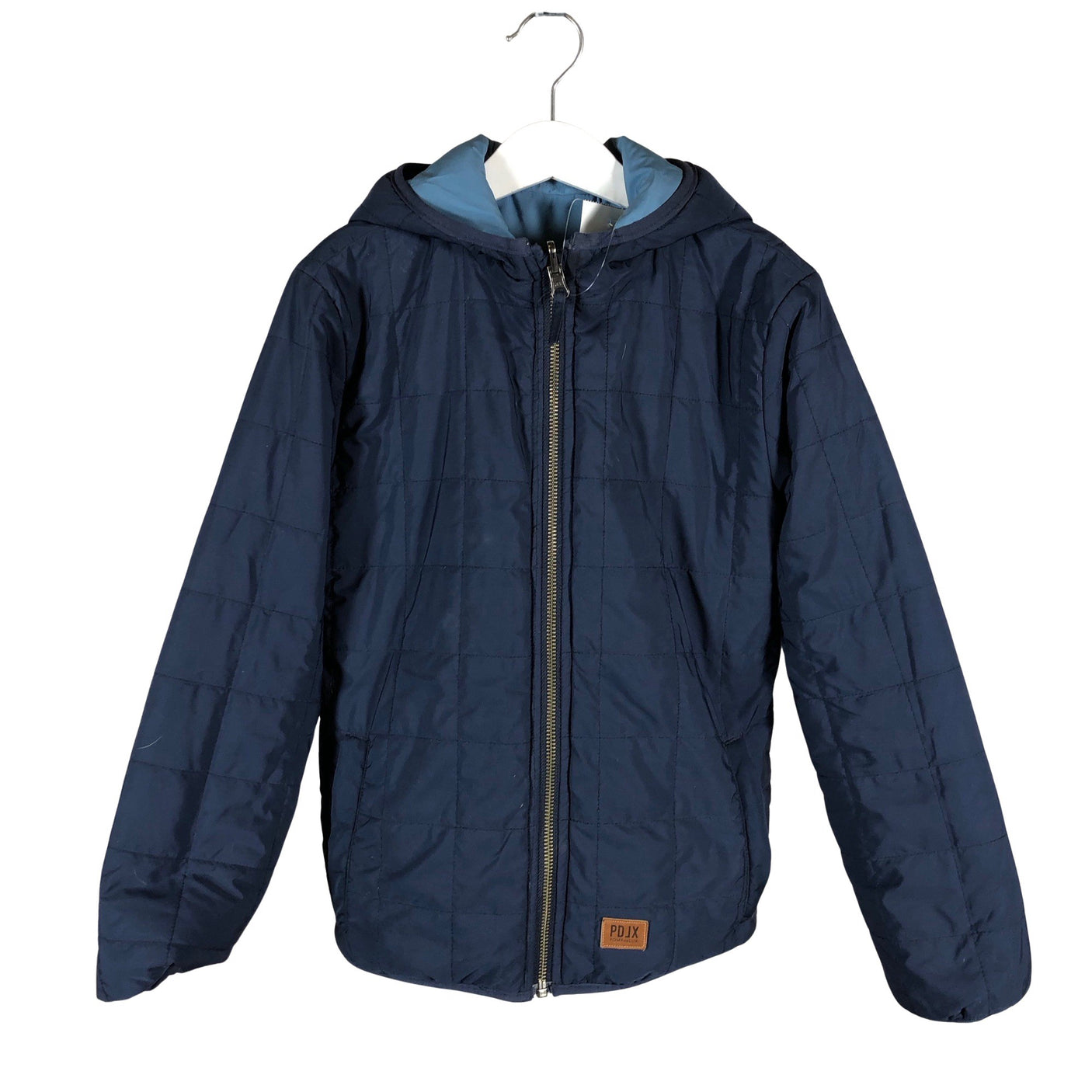 Unisex POMPdeLUX - Winter jacket, size 134 - 140 - Light blue (3)