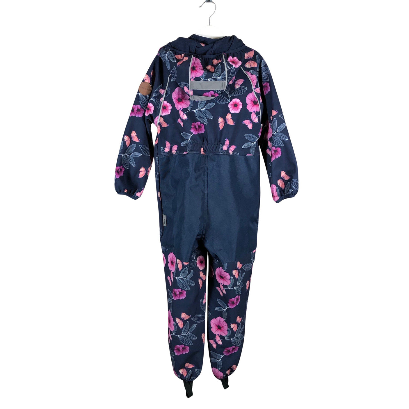 Unisex Jonathan - Soft shell jumpsuit, size 116 - 122 - Blue (2)