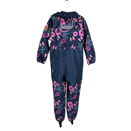 Unisex Jonathan - Soft shell jumpsuit, size 116 - 122 - Blue (2)
